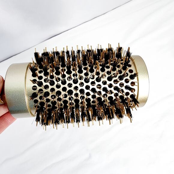 AIMIKE Gold Round  2.1 Inch Barrel Hair Brush Nano Thermal Ceramic & Ionic Tech - Picture 8 of 10